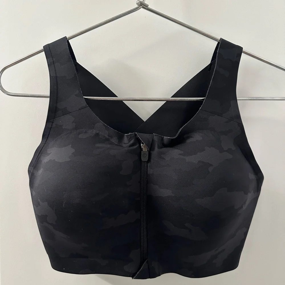 Lululemon Enlite Bra‎ | Heritage 365 Camo Mini Deep Coal | 34 DD